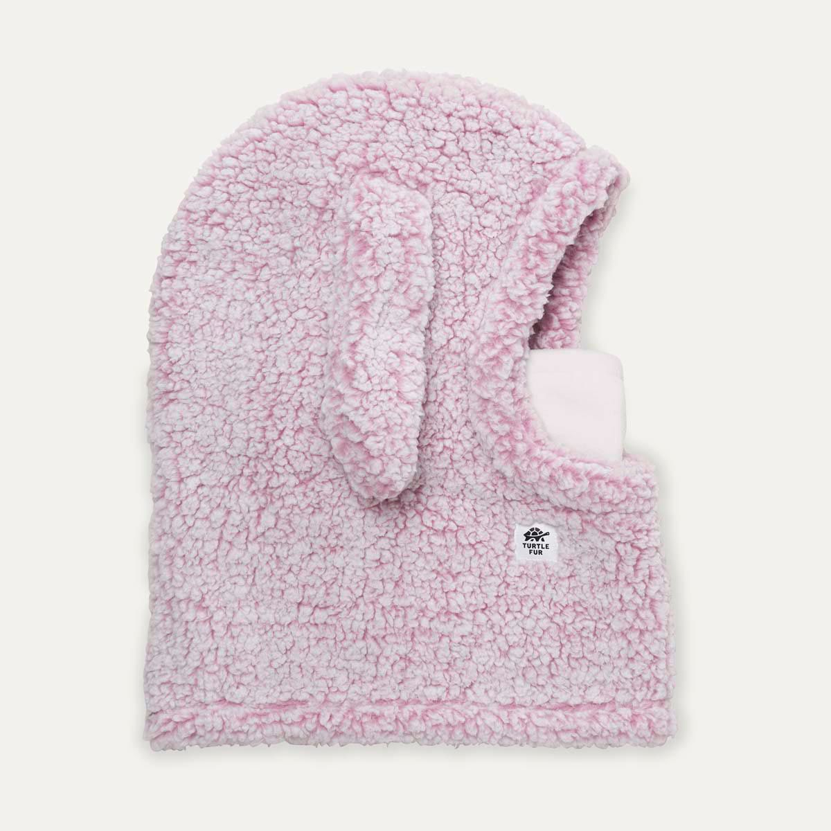 Turtle Fur Kids' Comfort Lush Bunny Overhood - Cozy High Pile Fleece Hood with Bunny Ears