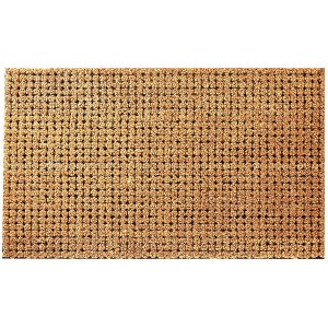 Envelor Rectangular Outdoor Coco Coir Door Mat - 1 of 4