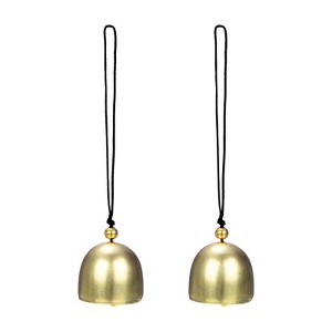 Unique Bargains Copper Durable Multipurpose Small Decorative Bells - 1 of 4