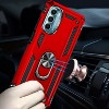 SAHARA - Raider Series Heavy Duty Kickstand Case with Belt Clip for Motorola Moto G 5G 2023 - Red - 4 of 4