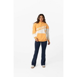WNBA Orange/White Logowoman Hoodie Sweatshirt - 1 of 4