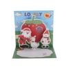 Unique Bargains Christmas Greeting Card Paper 4.7"x4.7" 1 Set - 3 of 4