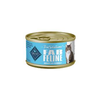 Blue Buffalo True Solutions Fab Feline Indoor Care Chicken Flavor Premium Wet Cat Food - 3oz