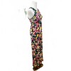 Women's Garden Flower Floral Slit Maxi Dress - Beeson River M - 4 of 4