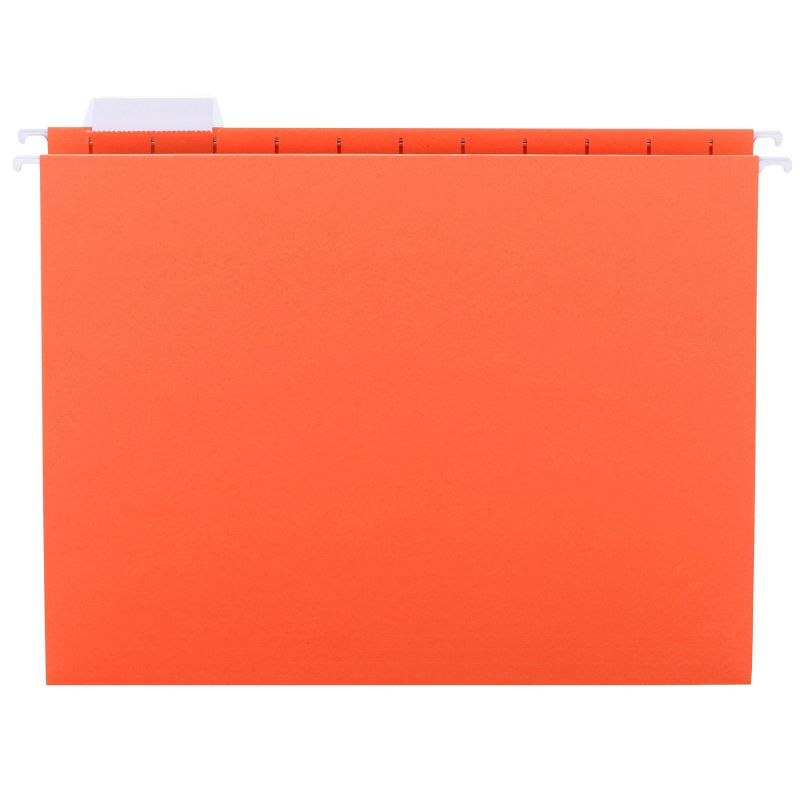 Smead Hanging File Folder with Tab, 1/5-Cut Adjustable Tab, Letter Size, 25 per Box, 4 of 7