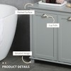 Dexmalle Gray Tilt-Out Laundry Sorter Cabinet - 4 of 4