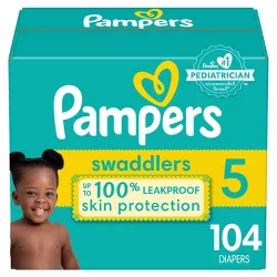 Pampers Swaddlers Diapers Enormous Pack - Size 5 - 104ct