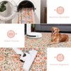 Floral Area Rugs for Living Room Modern Boho Rugs Kids Room Print Carpet Low Pile Washable Area Rug Nursery Farmhouse Decor - 3 of 4