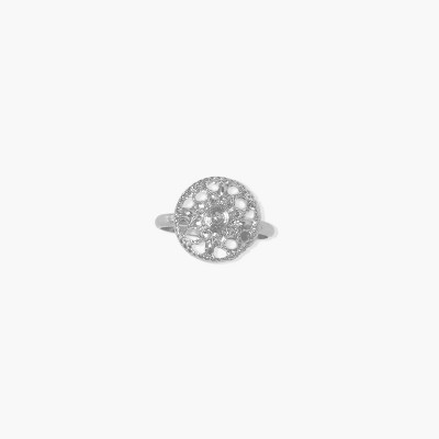 sanctuaire Dainty Filigree Ring Silver