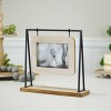 VIP Wood 12.5 in. Brown 5x7 Photo Frame - 2 of 4