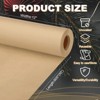 Unique Bargains Smooth Painting Gift Flower Wrapping Art Easel Kraft Paper Roll - 2 of 4