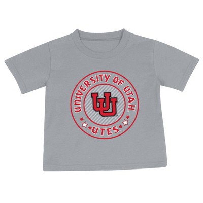 NCAA Utah Utes Toddler Boys' 2pk Short Sleeve T-Shirt - 4T