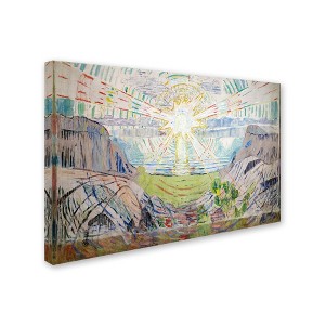 Trademark Fine Art -Edvard Munch 'The Sun' Canvas Art - 1 of 3