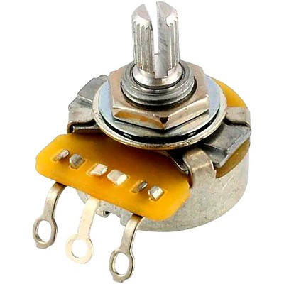 Allparts CTS Vintage Style 250K ohm Split Shaft Audio Taper Pot