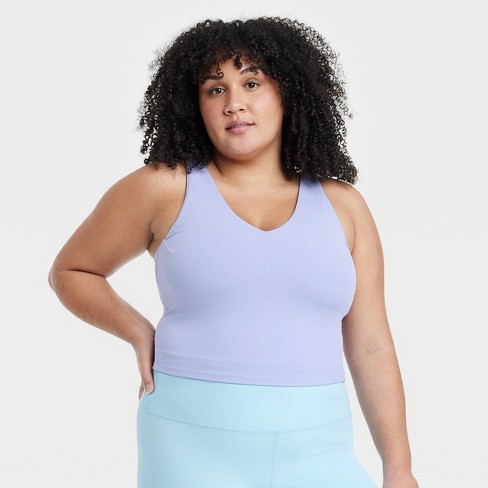 Women's Effortless Support High-rise 7/8 Leggings - All In Motion™ Lilac  Purple Xs : Target