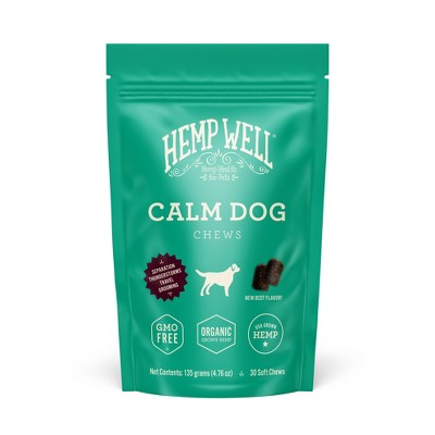 Hemp Well Calm Dog Soft Chews to Calm and Relax Your Dog