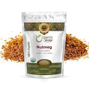 Organic Way Nutmeg Cut & Sifted 8 Oz - 1 of 4