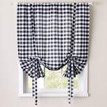 Sweet Home Collection | Buffalo Check Decorative Tie-Up Shade