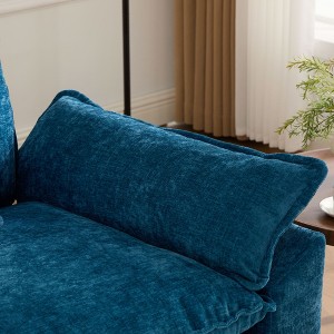 MAYEERTY Cloud Sofa Armrests - Modern Sectional, Double-Layer Chenille Cushion, Breathable Fabric, - 1 of 4