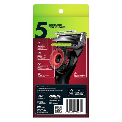 Gillette Labs Men's 5 Blade Reusable Razor - NFL Falcons