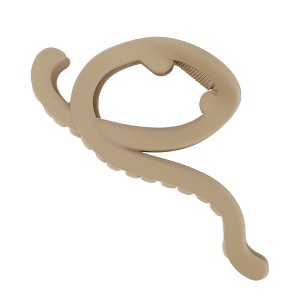 Unique Bargains Women's Fashion Frosted Musical Note Hair Clips 4.53"x2.36"x1.77" 1 Pc - 1 of 3