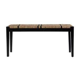 Gallocano Seagrass Bench - BC1144226 - Black - SEI - 1 of 4