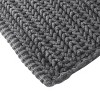 ChicFurnit Bath Rug and Mat Highly Absorbent Chenille Cotton for Bathroom Use, Gray, 24"*17"*0.5" - 4 of 4