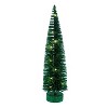 Vickerman 16"x20"x24" Green Lit Bottle Brush Tree Set - 4 of 4