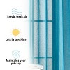 HLC.ME Sierra Burlap Flax Linen Privacy Sheer Light Filtering Window Grommet Curtains Panels, Set of 2 - 4 of 4