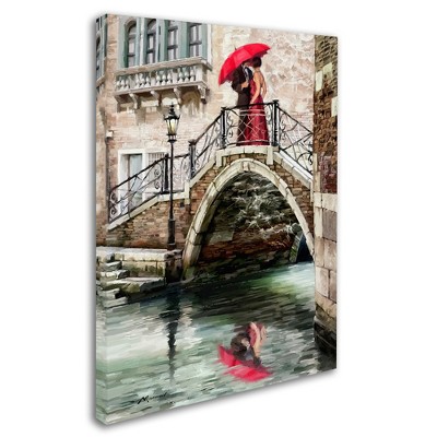 Trademark Fine Art -The Macneil Studio 'New Venice Bridge' Canvas Art