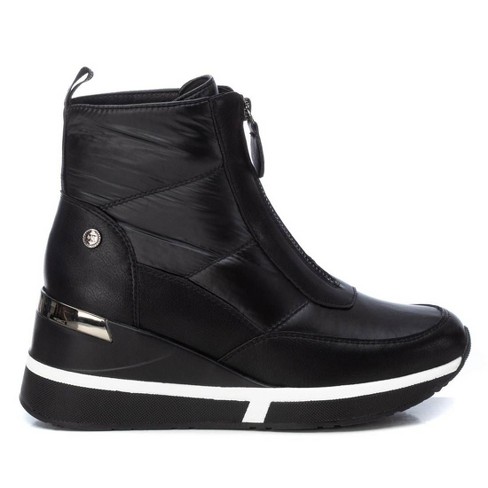 Sporty wedge booties store
