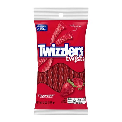 Twizzlers Twists Strawberry Licorice Candy - 7oz