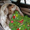 Lomsoe Merry Christmas Blanket, Warm Super Soft Flannel Xmas Throw Blanket, Cozy Throws for Couch Sofa Bed Home Decor - 4 of 4