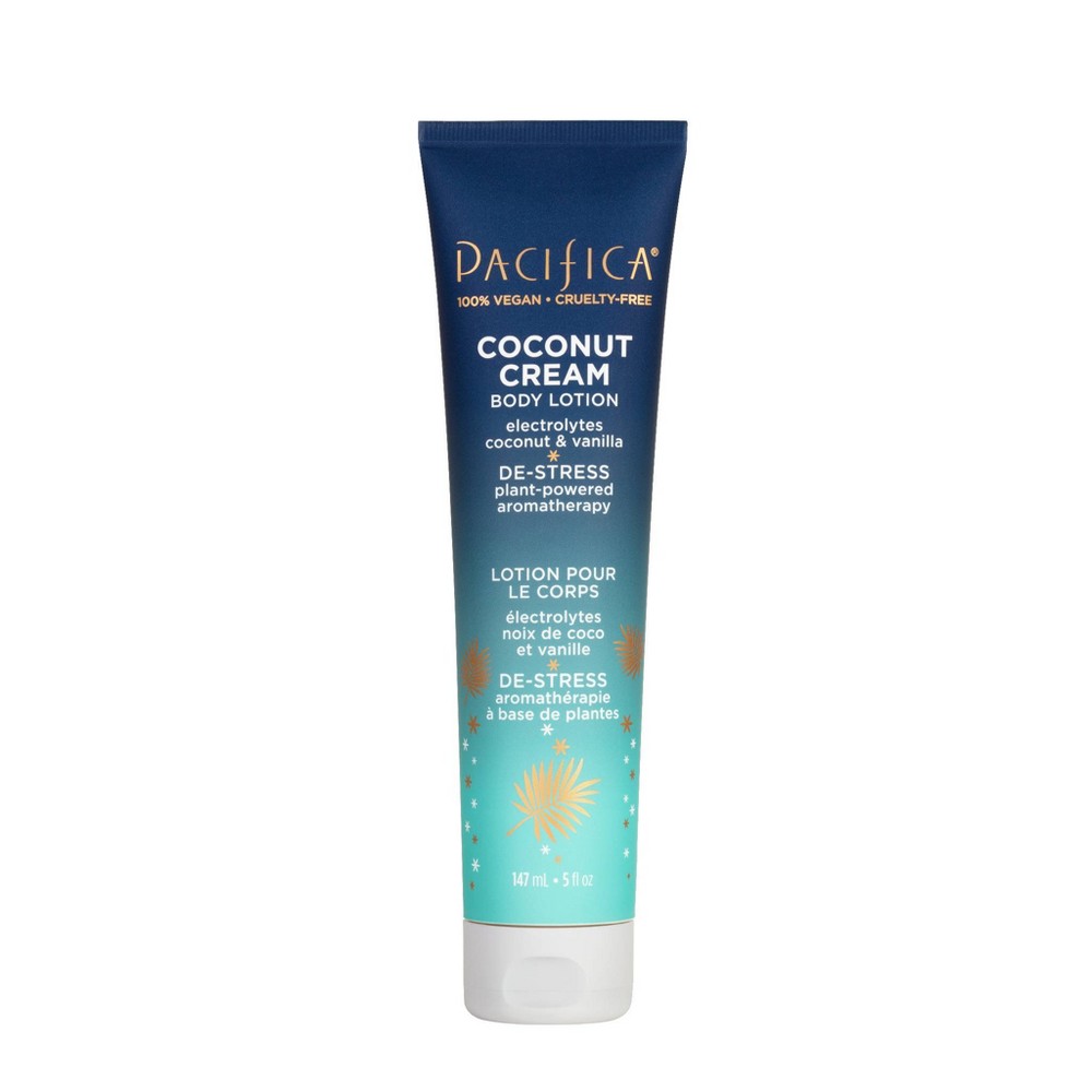 Photos - Cream / Lotion Pacifica Coconut Cream Body Lotion Coconut & Vanilla - 5 fl oz 