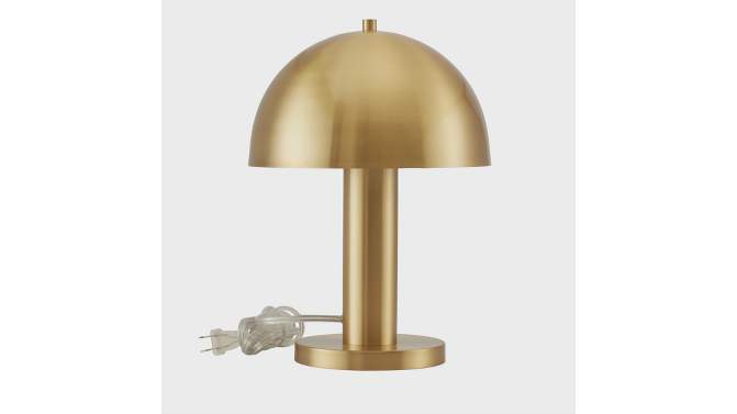 12&#34; Novogratz X Globe Olivia Table Lamp Matte Brass - Globe Electric, 2 of 8, play video