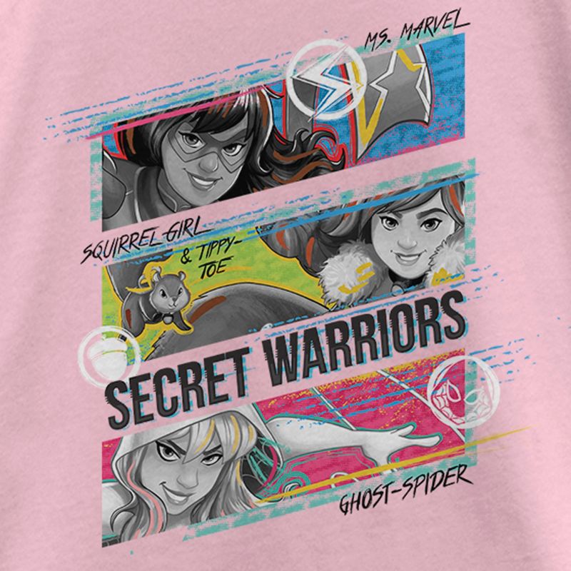 Girl's Marvel Secret Warriors T-Shirt, 2 of 5
