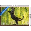 Trends International The Comedy Wildlife Photography Awards: Otter Kwek - Ballerina Framed Wall Poster Prints - 3 of 4