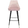 Zuo Piccolo Barstool Pink - 2 of 4