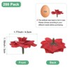 Unique Bargains Silk Rose Artificial Flower Heads Bouquet Decor - 3 of 4