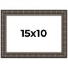 PosterPalooza | 15x10 Modern Bamboo Picture Frame, UV Acrylic, 5 Finishes - 2 of 4