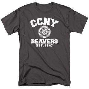 Men's City College of New York Official Circle Logo T-Shirt - 1 of 4