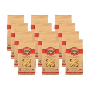 Montebello Organic Rigatoni Pasta - Case of 12/1 lb - 1 of 4
