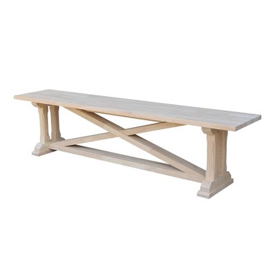 Alexa Bench Natural Wood - International Concepts