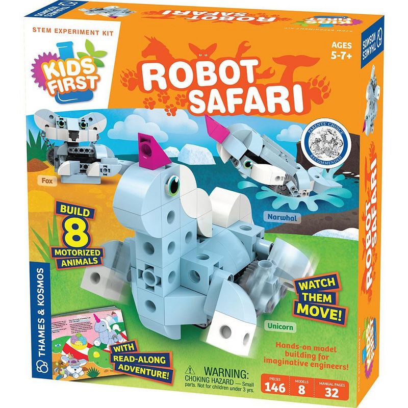 Thames & Kosmos Kids First: Robot Safari - Introduction to Motorized Machines, 1 of 7