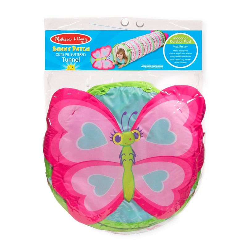 Melissa &#38; Doug Sunny Patch Cutie Pie Butterfly Crawl-Through Tunnel (almost 5 feet long), 4 of 13