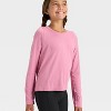 Girls' Seamless Long Sleeve Round Neck T-Shirt - All In Motion™ - 3 of 3