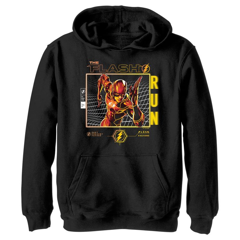 Boy's The Flash Speedster Run Pull Over Hoodie, 1 of 5