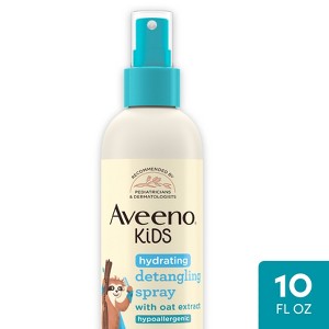 Aveeno Kids' Hydrating Detangling Spray with Oat Extract, Suitable for Skin & Scalp - Light Fragrance - 10 fl oz - 1 of 4