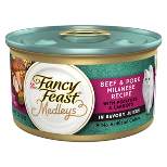 Fancy Feast Medleys Milk-Braised Beef and Pork Milanese with Carrots and Potatoes in Savory Juices Wet Cat Food - 3oz