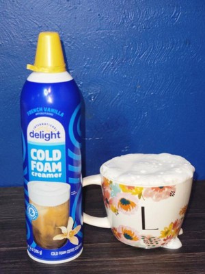 International Delight Cold Foam French Vanilla Coffee Creamer - 14fl Oz ...